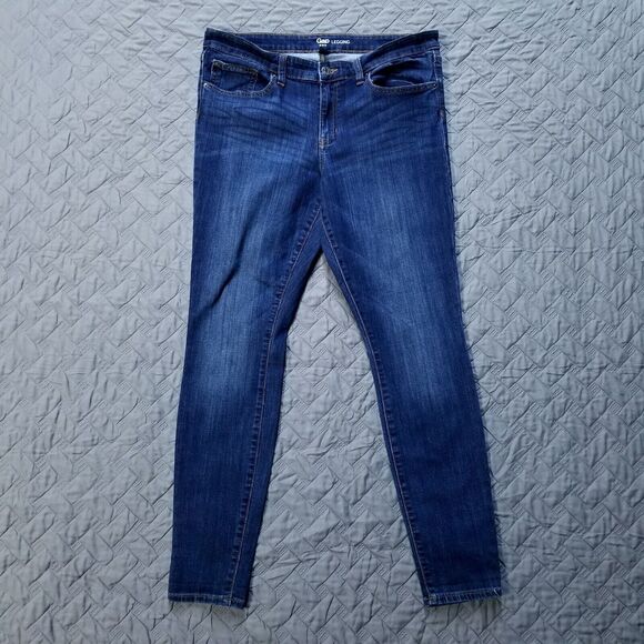 Denim - Gap Jeans Womens 12/31 Blue Slim Fit Legging Dark Wash American Denim